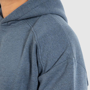 Sweat à capuche d'hiver de qualité supérieure surdimensionné coton personnalisable pull surdimensionné à capuche en relief hommes polaire pull à capuche - Product Image 5