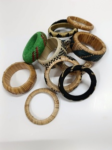 Brazalete de madera ecológico para mujer Brazalete de madera de color natural Brazalete de madera para uso en bodas Fabricación en India - Product Image 5
