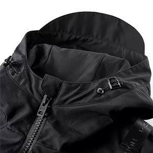 Vestes d'hiver à fermeture éclair avec logo personnalisé, plusieurs poches, veste technique coupe-vent, résistance au froid, protection imperméable - Product Image 2