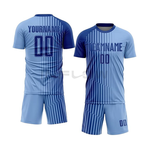 Maillot de football américain kit de football 100% polyester tissu respirant personnalisé vendeur chaud séchage rapide ajustement sublimation logo imprimé - Product Image 4