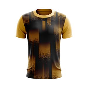 Men's Front Logo O-Neck Regular Fit Heavyweight Knitted Fabric Breathable Modern <b>Tie</b>-<b>Dye</b> Print Short Sleeve <b>T</b>-<b>Shirt</b> - Product Image 1