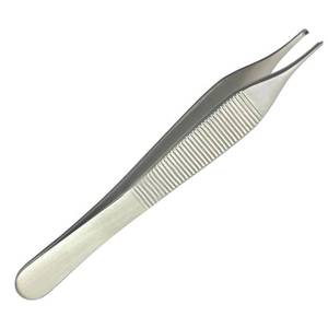Adson Tweezer Teeth Pince à épiler légère Adson avec dents dentelées fines Pince à épiler Adson de qualité professionnelle avec dents à prise améliorée Instruments chirurgicaux - Product Image 3