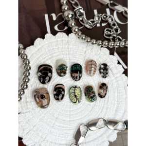 Faux ongles à presser Moss Noir - Product Image 4