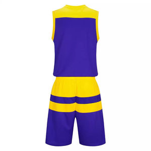 Conjunto de Uniforme de Baloncesto para Hombre Team Ready, Camiseta y Pantalones Cortos Transpirables 100% Poliéster para Uso en Verano para Equipos Escolares, Clubes y Academias - Product Image 4