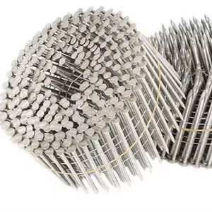 Clavos en Espiral de 2.5mm Fabricados en India, OEM ODM, Personalizados con Espiral y Punta Lisa para Techos, Madera y Proyectos de Construcción, Proveedor - Product Image 1