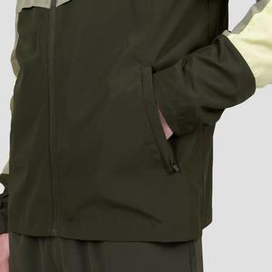 Chaqueta cortavientos con capucha para hombre, ligera y personalizada, lona amarilla, secado rápido y protección solar para uso en invierno al aire libre - Product Image 6