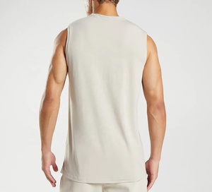 Débardeur de sport pour homme en coton 100% de haute qualité, séchage rapide, écologique, style décontracté pour l'été, fitness, gym, vente en gros, coupe musculaire - Product Image 5