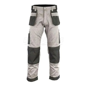 2025 pantalons de travail confortables et minces robustes respirants et extensibles coupe-vent avec fonction imperméable pantalons de travail cousus en tricot serré - Product Image 5