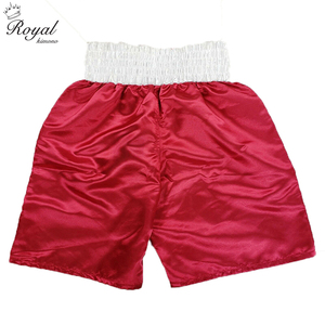 Pantalones cortos de boxeo unisex de uso de ropa de lucha y boxeo de calidad superior/pantalones cortos de boxeo de cintura elástica para hombres - Product Image 2