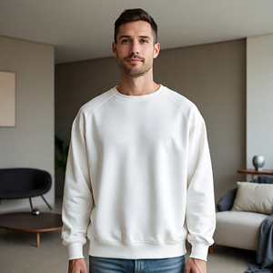 เสื้อสเวตเตอร์สวมหัวแนววินเทจสำหรับผู้ชายเสื้อสเวตเตอร์คอกลมแขนยาวคอหินโอเวอร์ไซส์เข้ารูปสำหรับฤดูหนาว - Product Image 5