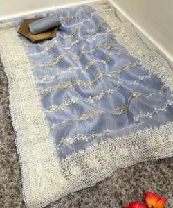 Explorez une large gamme de saris, de courte à pleine longueur, répondant à toutes les occasions et à la fabrication de préférence - Product Image 4