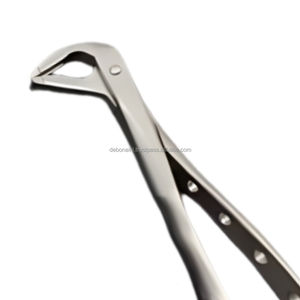 Pinces chirurgicales dentaires pour adultes, pinces d'extraction dentaire manuelles, certifiées CE, poignée ergonomique, instruments d'extraction de précision OEM - Product Image 2