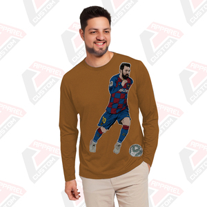 Heritage T-shirt en jersey de coton à manches longues pour femmes Appliques de confort d'été écologiques disponibles Perles en velours côtelé Batik Denim - Product Image 6