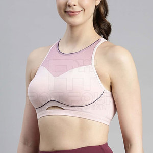 Sujetador deportivo transpirable de un hombro para mujer, sujetador de gimnasio para ropa de entrenamiento, ropa de Fitness - Product Image 4