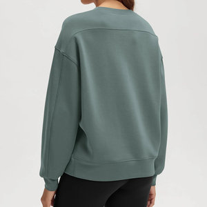 Sweat femme pull chaud décontracté sweats à capuche pour femmes Streetwear surdimensionné personnalisé mode porter des sweats à capuche femmes - Product Image 2