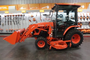 Achetez un nouveau tracteur L3560 à vendre, tracteur à roues 4x4, transmission par engrenages, 35 CV, tracteur utilitaire agricole multifonctionnel avec pelle avant - Product Image 3