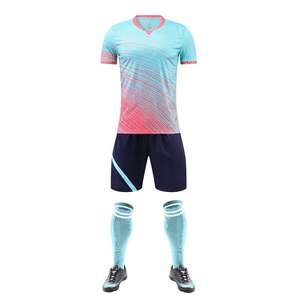 Color rojo y amarillo Producto más vendido en 2025, camisetas de fútbol de tela de secado rápido y absorción de humedad impresas a medida - Product Image 5