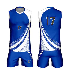 Conjunto de Uniforme de Voleibol, Tela Deportiva Transpirable, Uniforme de Voleibol OEM, Ropa Deportiva Personalizada para Equipos - Product Image 1
