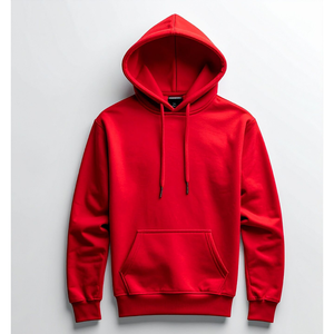 Sweat à capuche en mélange de coton et de polyester pour femmes - Product Image 5