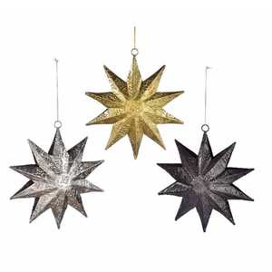 New Arrival <b>Vintage</b> Style Gold Metal Christmas Hanging Heart Christmas Tree <b>Ornament</b> Metal Heart Christmas Tree Decoration - Product Image 6