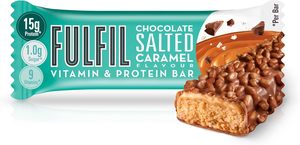 Barres protéinées et vitaminées Fulfil (15 x 40g) — Saveur chocolat caramel salé - Product Image 3