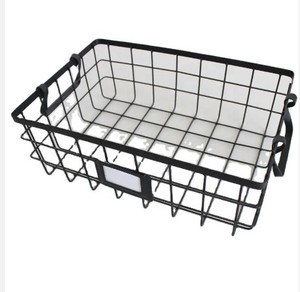 Cesta de fruta de alambre de exhibición de malla de fregadero decorativo de hierro para colgar en la pared para Cocina - Product Image 6