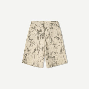 กางเกงขาสั้นผู้ชายวินเทจฟอกสีอินเทรนด์ลำลองทุกวัน - Product Image 4