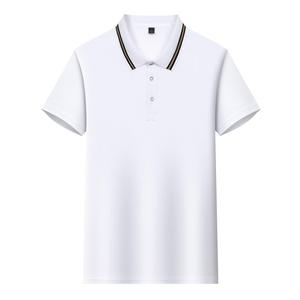 Chemises polo d'été personnalisées avec broderie, design à col, pour uniformes d'entreprise - Product Image 6