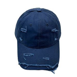 Vente en gros de casquettes de sport 6 panneaux en coton non structuré Vintage Gorras casquette de baseball avec logo brodé personnalisé chapeaux en détresse lavés 2026 - Product Image 4