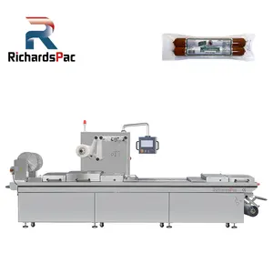 Automatic Thermoforming Vacuum Packaging Machine For Sausage Food