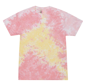 Personalizado Unisex Transpirable Corto Casual Tie Dye Camisetas Colores Pastel 100% Algodón Peso Pesado para Mujeres - Product Image 3