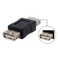 Adaptateur haute vitesse USB 2.0 Type A femelle vers connecteur F/F femelle