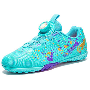 Zapatos de fútbol con soporte para el tobillo para niños, botas deportivas antideslizantes para niños, botas deportivas para entrenamiento y partidos - Product Image 3