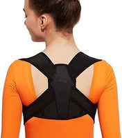 Correcteur de posture de qualité supérieure, ceinture de soutien dorsal pour hommes et femmes, en polyester, protection contre les douleurs aux épaules et au cou