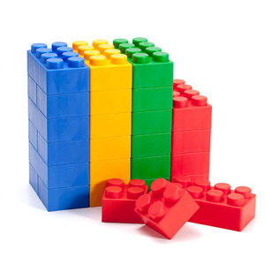 Bộ 36 mảnh ghép nhựa PP mềm an toàn thực phẩm cỡ lớn 5cm dành cho trẻ em - Product Image 1