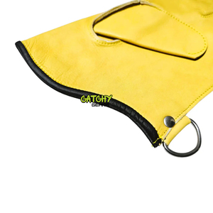 Guantes de cuero nobuk de doble capa de diseño personalizado de alta calidad para cetrería al aire libre Hawking - Product Image 3