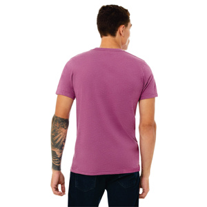 Étiquette de marque personnalisée T-shirt vierge à manches courtes en coton pour hommes, vêtements en vrac pour la rue et vêtements décontractés - Product Image 3