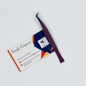 Pinzas de Precisión para Pestañas Somofy Enterprises de Acero Inoxidable de Alta Calidad, Duraderas, con Punta Dentada/Serrada y Agarre de Diamante, 10 mm, Personalizadas - Product Image 6