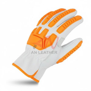 Guantes de Impacto de Cuero TPR de Alta Calidad con Resistencia y Flexibilidad Mejoradas para Trabajo al Aire Libre - Product Image 2
