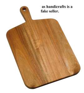 ถาดเสิร์ฟใบบัวที่ขายดีที่สุดพร้อมถาดเสิร์ฟไม้เนื้อแข็งรูปสี่เหลี่ยมผืนผ้าสําหรับขายโดยผู้ส่งออก - Product Image 3