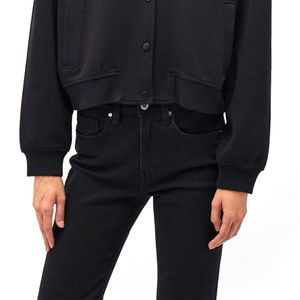 Femmes à la mode tissu à séchage rapide fait culture université veste 2025 coupe régulière femmes culture université veste OEM entretenu respirant - Product Image 5