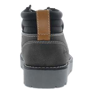 Stivali Chukka Vintage da Uomo in Ecopelle Impermeabili con Fodera in Vera Pelle Stile Casual Nero per l'Inverno Taglia 11M - Product Image 2