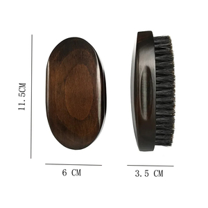 Brosse à barbe en bois MORGANS INDUSTRIES avec poils de sanglier/nylon et peigne assorti, idéale pour les voyages et respectueuse de l'environnement, pour l'entretien de la barbe - Product Image 5