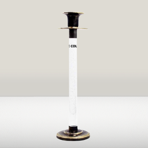 Cadeaux de vacances de style nordique léger et luxueux Bougeoir de pilier facile à installer Event Party Simple Festival Metal Craft Suppliers - Product Image 1