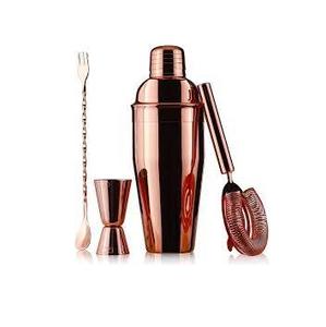 Juego barra de herramientas de hecho en India, coctelera de acero, diseño único de Metal, juego de coctelera para mezclar bebidas hechas a mano - Product Image 1