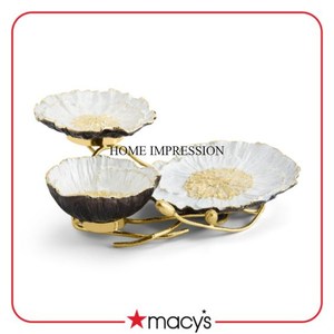 Mirada admirable Chapado en oro de alto grado La Mayoría de lujo Diseñador único Base de metal de alta calidad estándar con cuenco de espejo de forma redonda - Product Image 3