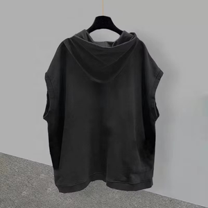 Sudadera con Capucha Personalizada para Gimnasio de Invierno, Sudadera sin Mangas de Felpa Francesa Ecológica y Gruesa, Sudadera con Capucha Moderna para Hombre con Estampado - Product Image 6