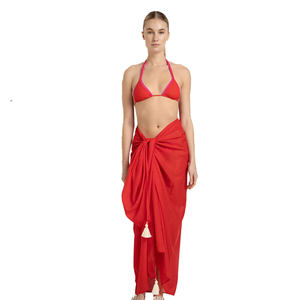 Pareo para Mujer, Nuevo Modelo, Sarong, Pareo al por Mayor, Fabricante Indio Personalizado, Ropa de Playa, Cubierta, Sroang, Estampado Marino, Poliéster - Product Image 3