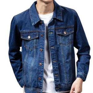 Spring And Autumn New Print Trend Hip Hop Casual <b>Men</b> Jean Sets Denim Jean <b>Jackets</b> Full Sleeve Rough Style - Product Image 4