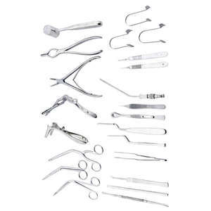 ชุดเครื่องมือทางการแพทย์2024แบบใช้ซ้ำได้ชุดผ่าตัดเหล็กกล้าเยอรมันแบบใช้ซ้ำได้ได้รับการรับรองจาก CE - Product Image 1